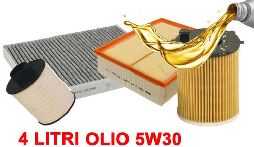 Kit filtri tagliando 5w30 - kit, 4