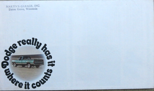 Dodge pickup usa - usa, depliant