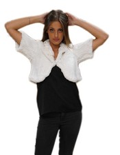 White Rabbit Fur Jacket with