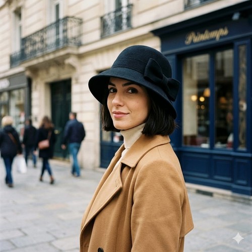Cappello cloche vintage - cappello,