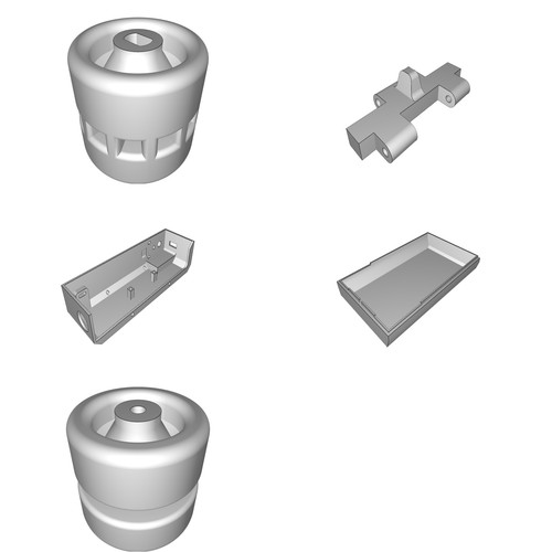 Kit telaio robot cingolato - kit,