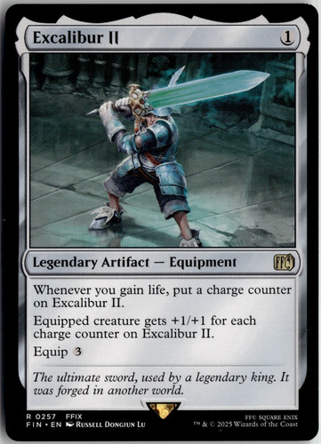 Carta excalibur 0257 - carta,