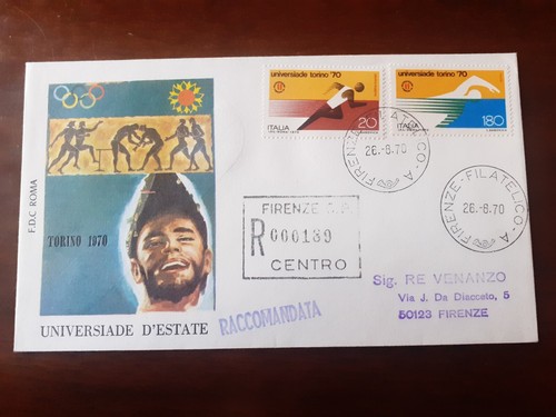 Italia fdc 1970 universiade - 1970,