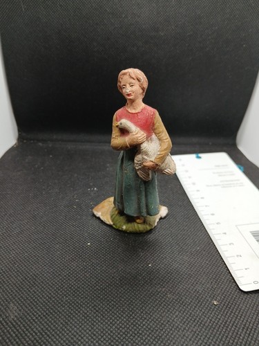 Personaggio presepe vintage - personaggio,