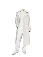 Cappotto lungo donna vera