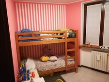 LETTO A CASTELLO IN LEGNO 90x200, letto per adulti e bambini nuovo (Più Venduto)