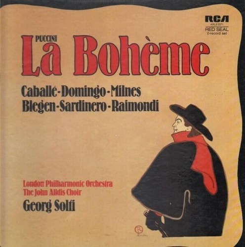 Rca red seal box puccini - red, la