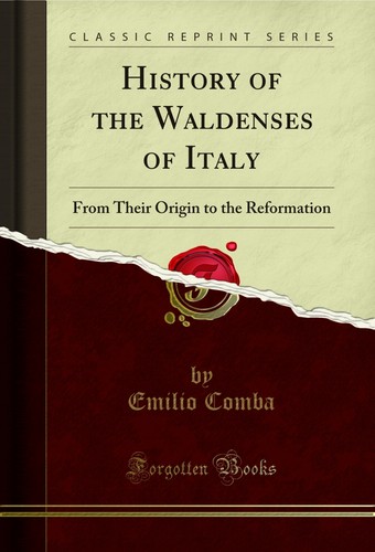 History the waldenses - history, of