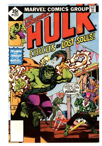 Incredible hulk 217 - hulk, #217/a