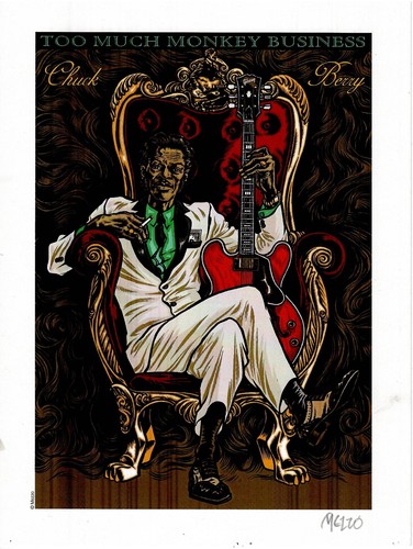 Libris chuck berry tirage - berry,