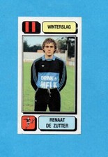 BELGIO-FOOTBALL 83-PANINI-Figurina n.314- DE ZUTTER -WINTERSLAG-Recuperata