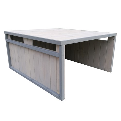 Ttgarage legno grigio robot - legno,