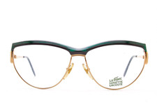 ? vintage occhiali LACOSTE 849 minimalista in metallo montatura oro 80s?Donna