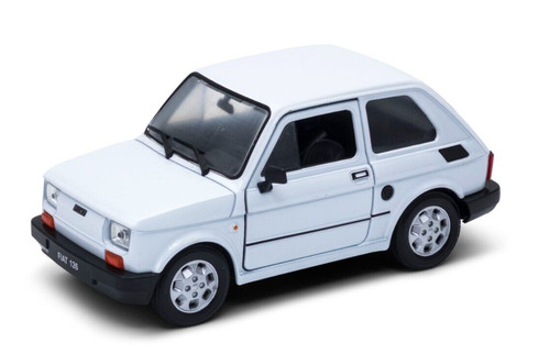 Fiat 126 bianco 21 - fiat, 1:21