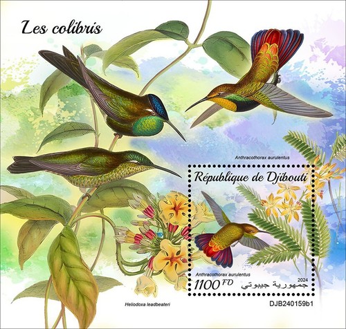 Francobolli colibrì colibri - francobolli,