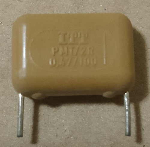 Condensatore itt pmt 47u - itt, 0,47u