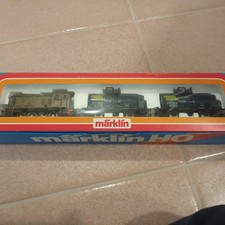 MAERKLIN 2842 SET LOCO DIESEL FS D 236 002 + DUE CISTERNE "OLIO FIAT"  EPOCA III