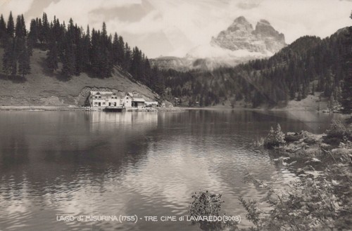 Cartolina lago misurina - cartolina,