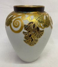 Vaso in porcellana 18 cm Classic Rose Rosenthal Germany Handgemalt H. Dresler