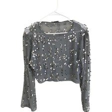 Top donna Zara L blu