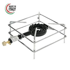 FORNELLONE A GAS ACCIAIO