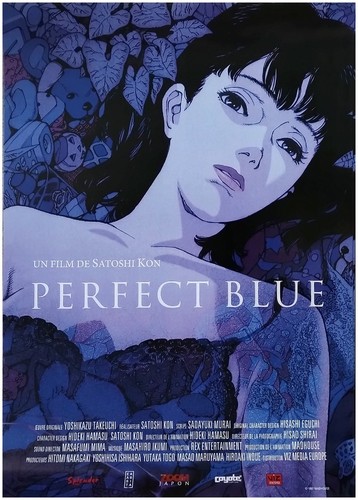 Perfect blue affiche cinéma - perfect,
