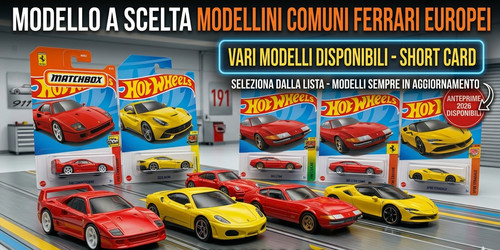 Hot wheels ferrari - hot, dal