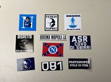 NAPOLI 10 ADESIVI STICKERS PEGATINAS AUFKLEBER ULTRAS 4380