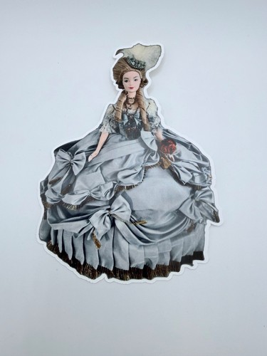 Adesivo barbie regina maria - barbie,