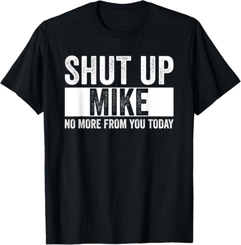 Maglietta unisex shut mike - unisex, up
