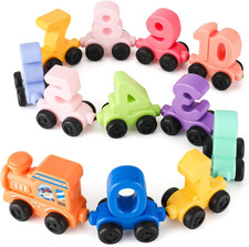 Giocattolo Treno Dei Numeri, Magnetico Treno Set per Bambini, Plastica Trenino D