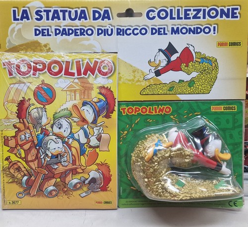 Topolino n3677 con statua zio - topolino,