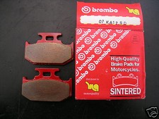 152 COPPIA Pastiglie Freno BREMBO KAWASAKI KX/KLX-SUZUKI RM/DR-YAMAHA YZ/WR