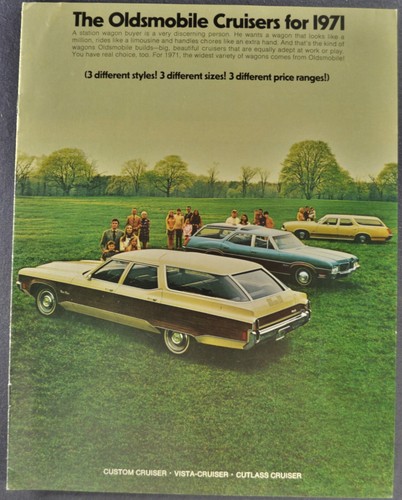 Brochure oldsmobile wagon 1971 - oldsmobile,