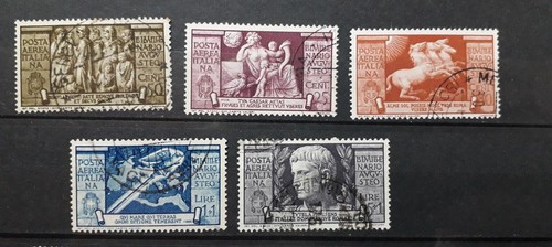 1937 regno francobolli usati - francobolli,