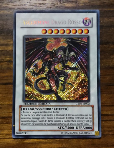 Arcidemone drago rosso holo - -,