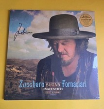 ZUCCHERO Sugar Fornaciari-INACUSTICO D.O.C. & MORE Triplo Vinile AUTOGRAFATO 3LP