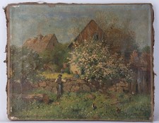 Albero da frutto fiorito fiori