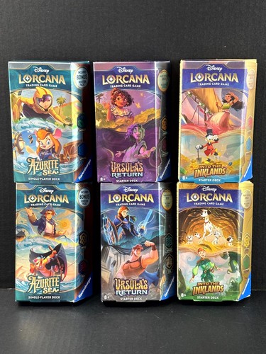 Disney lorcana starter deck - deck,