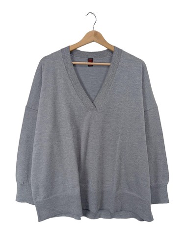 Stefanel maglione con scollo - maglione,