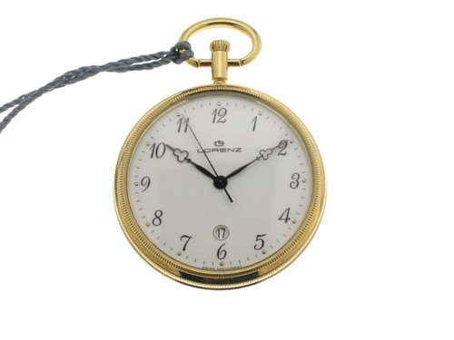 Lorenz orologio tasca placcato