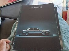 DEPLIANT RENAULT 25