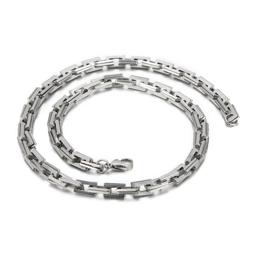 Collana catena maglia doppia