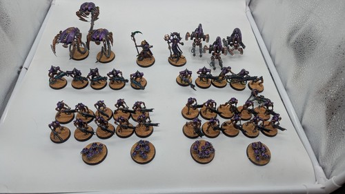 Painted necron lot wraiths - necron,