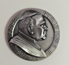 Medaglia in  Argento Papa