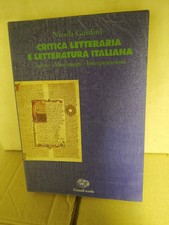CRITICA LETTERARIA E