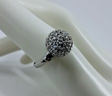 Anello in argento 925 rodiato
