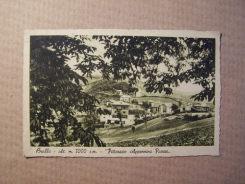 Brallo cartolina - (pavia),
