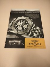 BREITLING CHRONOMAT EVOLUTION WATCH OROLOGIO AD PUBBLICITA