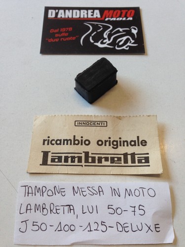 Tampone gomma messa moto - tampone,